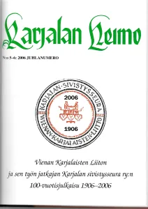 Karjalan Heimo 5-6 2006 Juhlanumero
